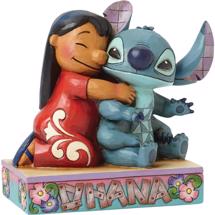 Disney Jim Shore 4043643 <BR> Ohana Means Family Stitch & Lilo