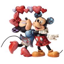 Disney Jim Shore 4046038 <BR> I Picked This Just For You <BR> Mickey & Minnie Figurine