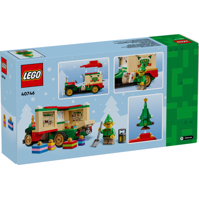 LEGO Icons 40746 Julemandens pakkebil<DIV STYLE="background-color:#FFFF00"><SPAN STYLE="color:#006600"><CENTER><B>Udkommer 1. oktober</B></CENTER><SPAN STYLE="color:#FFFFFF"></DIV>