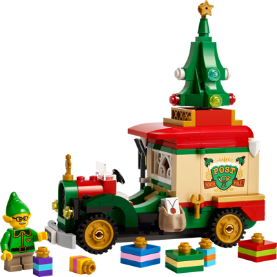 LEGO Icons 40746 Julemandens pakkebil<DIV STYLE="background-color:#FFFF00"><SPAN STYLE="color:#006600"><CENTER><B>Udkommer 1. oktober</B></CENTER><SPAN STYLE="color:#FFFFFF"></DIV>