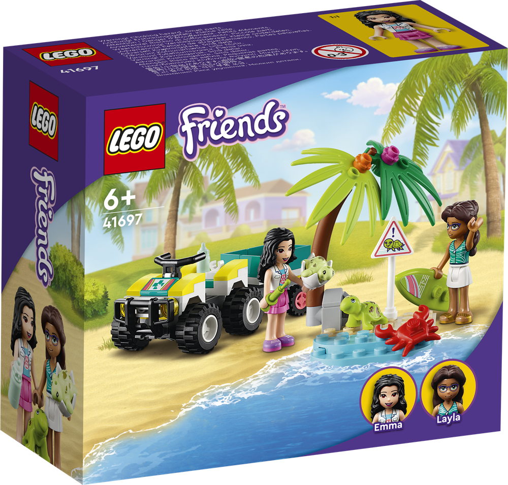 LEGO Friends 41697 Skildpadde-redningskøretøj