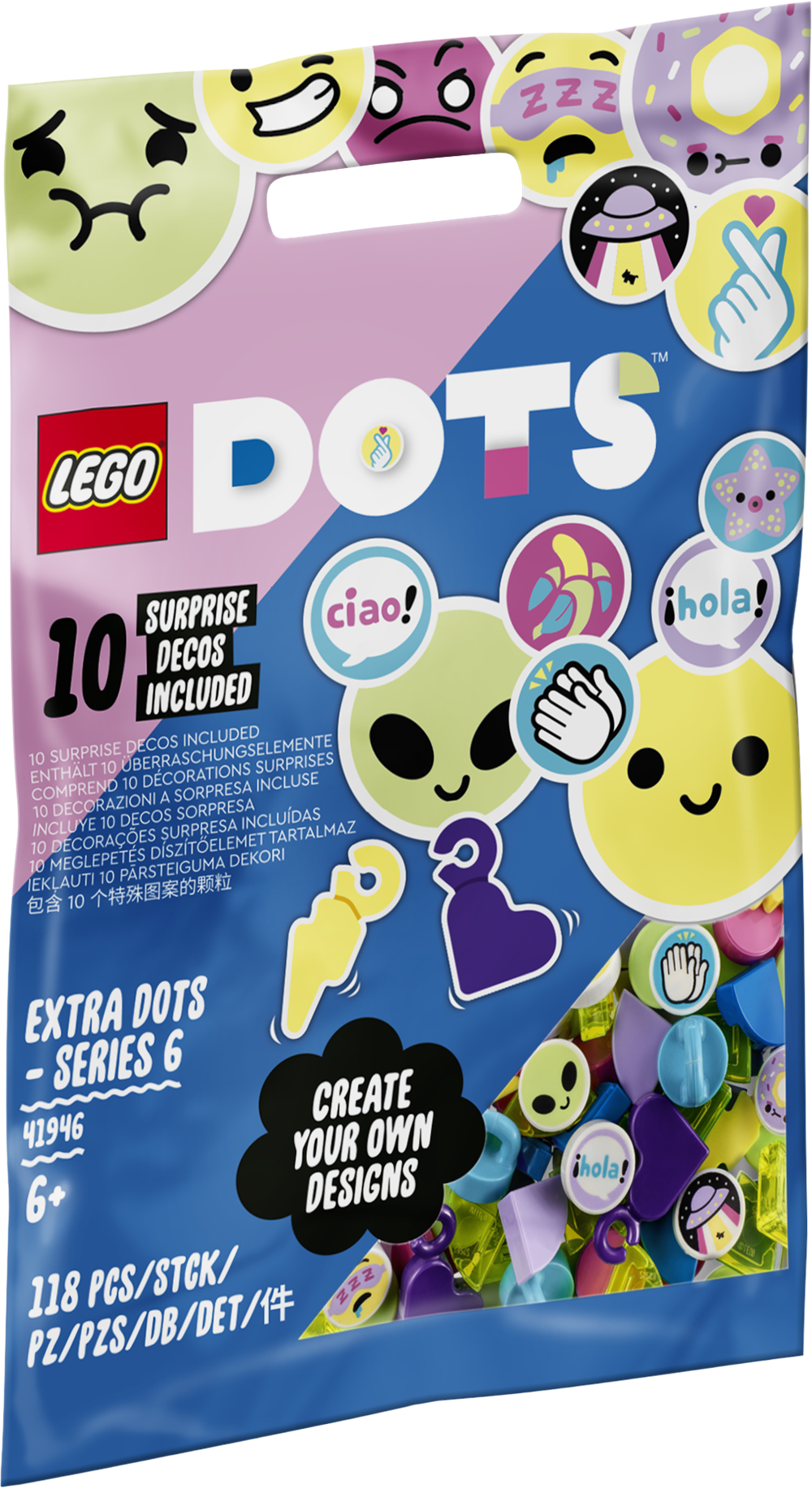 LEGO DOTS 41946 Ekstra DOTS – serie 6
