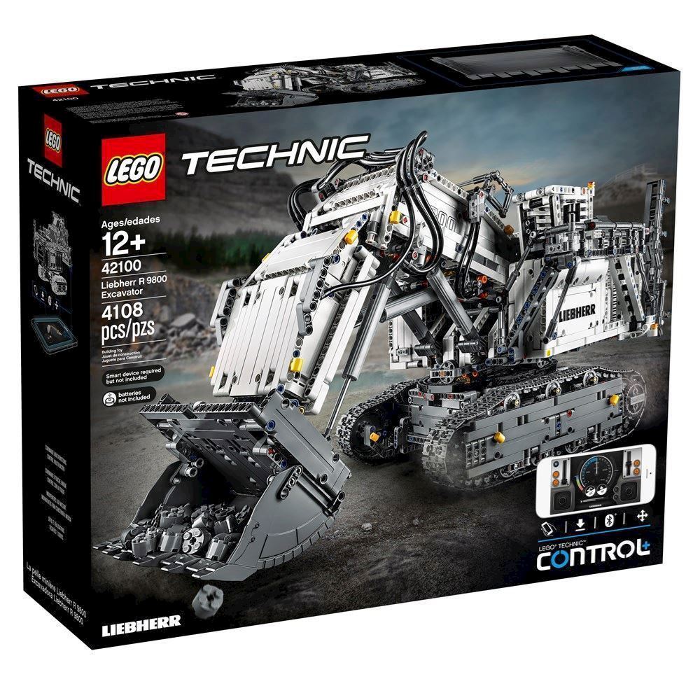 Etna Bevidst videnskabelig LEGO Technic 42100 Liebherr R 9800 gravemaskine