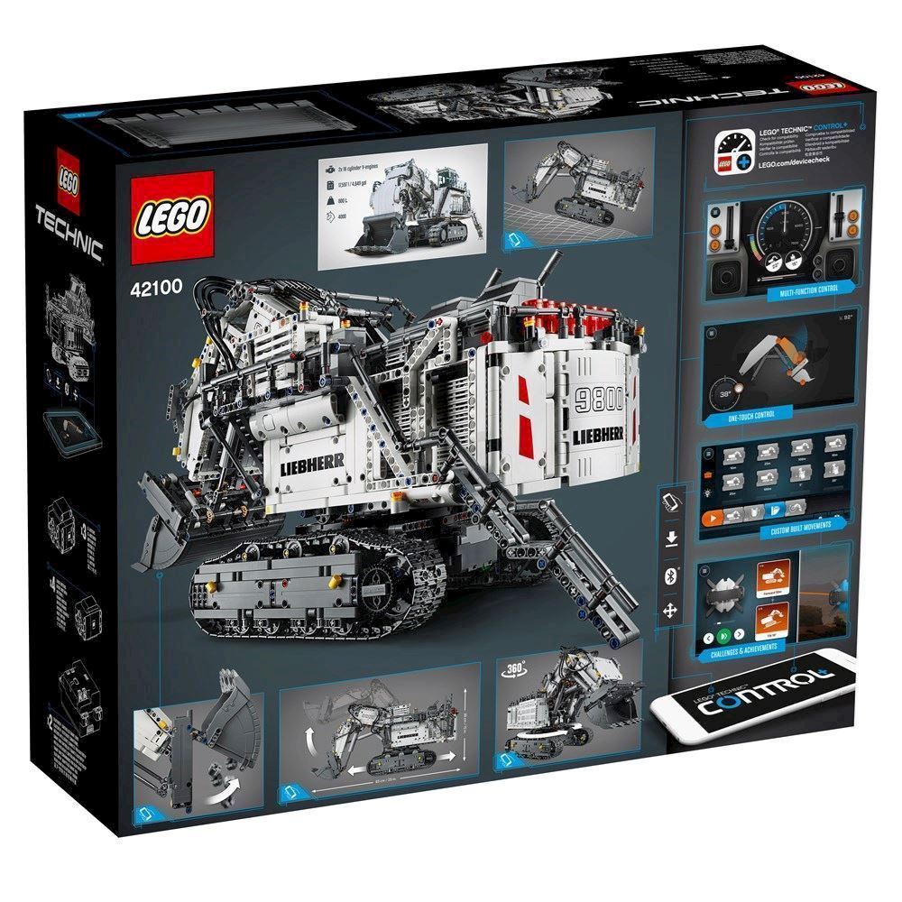 Banke bunker Individualitet LEGO Technic 42100 Liebherr R 9800 gravemaskine