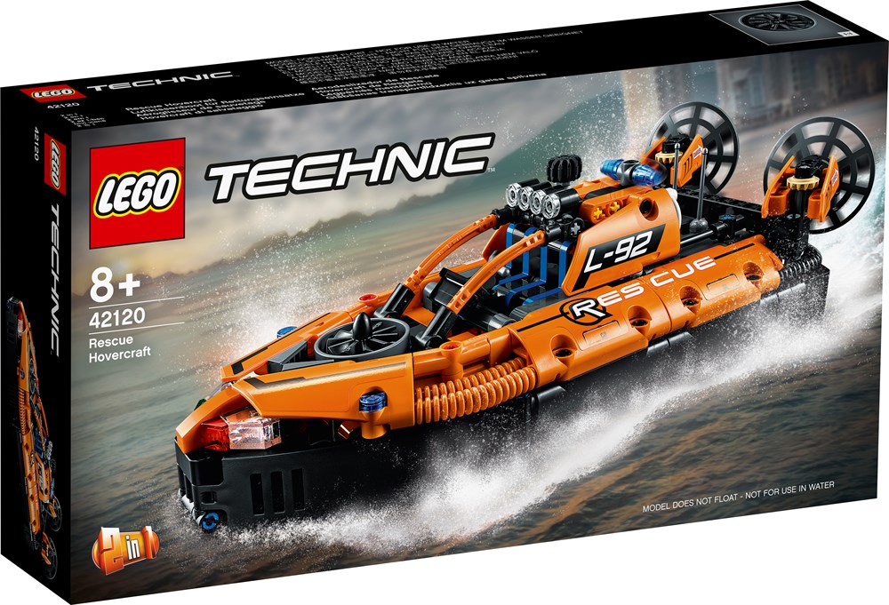 LEGO Technic 42120 Redningsluftpudefartøj