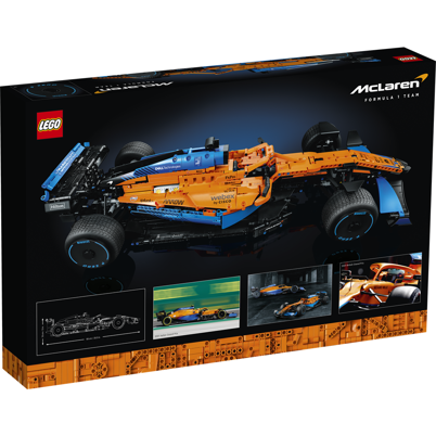 LEGO Technic 42141 McLaren Formel 1-racerbil<DIV STYLE="background-color:#339900"><SPAN STYLE="color:#FFFFFF"><CENTER><B>1st edition med originale klistermærker</B></CENTER><SPAN STYLE="color:#FFFFFF"></DIV><BR>
