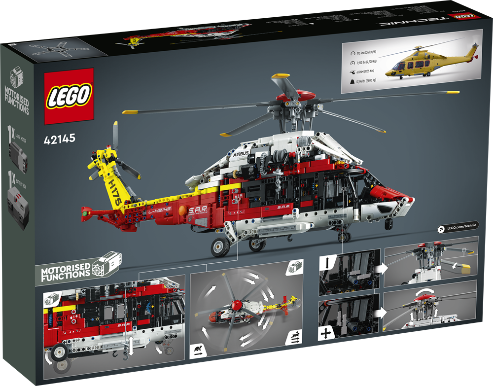 LEGO Technic 42145 H175 redningshelikopter