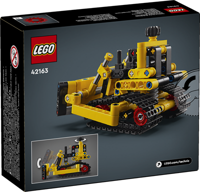 LEGO Technic 42163 Stor bulldozer