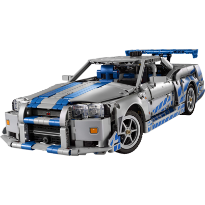 LEGO Technic 42210 2 Fast 2 Furious Nissan Skyline GT-R (R34)-bil