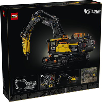 LEGO Technic 42215 Volvo EC500 Hybrid-gravemaskine