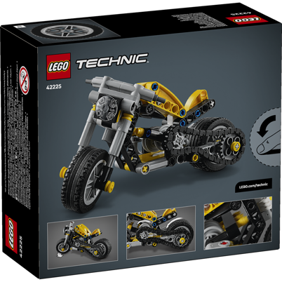 LEGO Technic 42225 Gul motorcykel