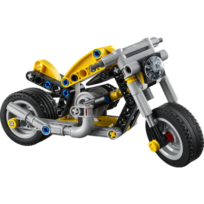 LEGO Technic 42225 Gul motorcykel