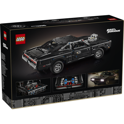LEGO Technic 42231 Fast and Furious Dodge Charger R/T-bil <DIV STYLE="background-color:#FFFF00"><SPAN STYLE="color:#006600"><CENTER><B>Ordre med dette produkt<BR>sendes 1. juni</B></CENTER><SPAN STYLE="color:#FFFFFF"></DIV>