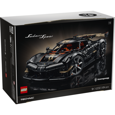 LEGO Technic 42232 Koenigsegg Sadair\'s Spear-megabil