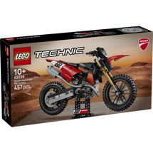 LEGO Technic 42238 Ducati Desmo450 MX Factory-motorcykel