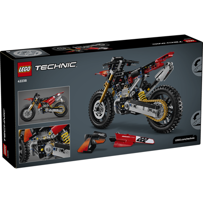 LEGO Technic 42238 Ducati Desmo450 MX Factory-motorcykel