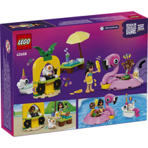 LEGO Friends 42658 Poolparty med enhjørning og flamingo
