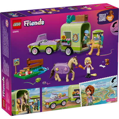 LEGO Friends 42695 Heste- og føltrailer