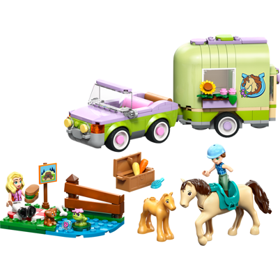 LEGO Friends 42695 Heste- og føltrailer