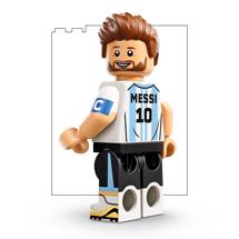 LEGO FIFA 43011 Lionel Messi – fodboldhøjdepunkter