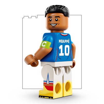 LEGO FIFA 43013 Kylian Mbappé – fodboldhøjdepunkter