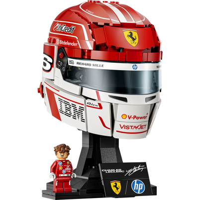 LEGO F1 43014 Scuderia Ferrari HP Charles Leclerc-hjelm