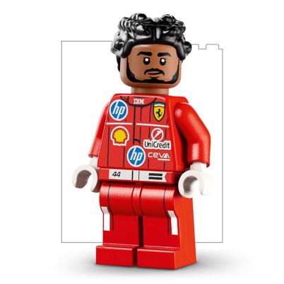 LEGO F1 43022 Scuderia Ferrari HP Lewis Hamilton-hjelm