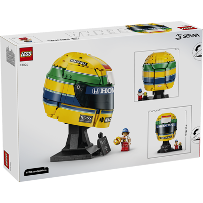 LEGO F1 43024 Ayrton Senna-hjelm