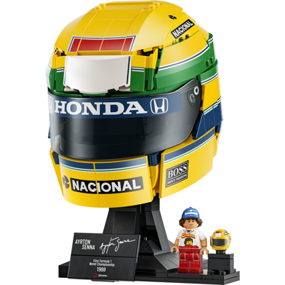 LEGO F1 43024 Ayrton Senna-hjelm