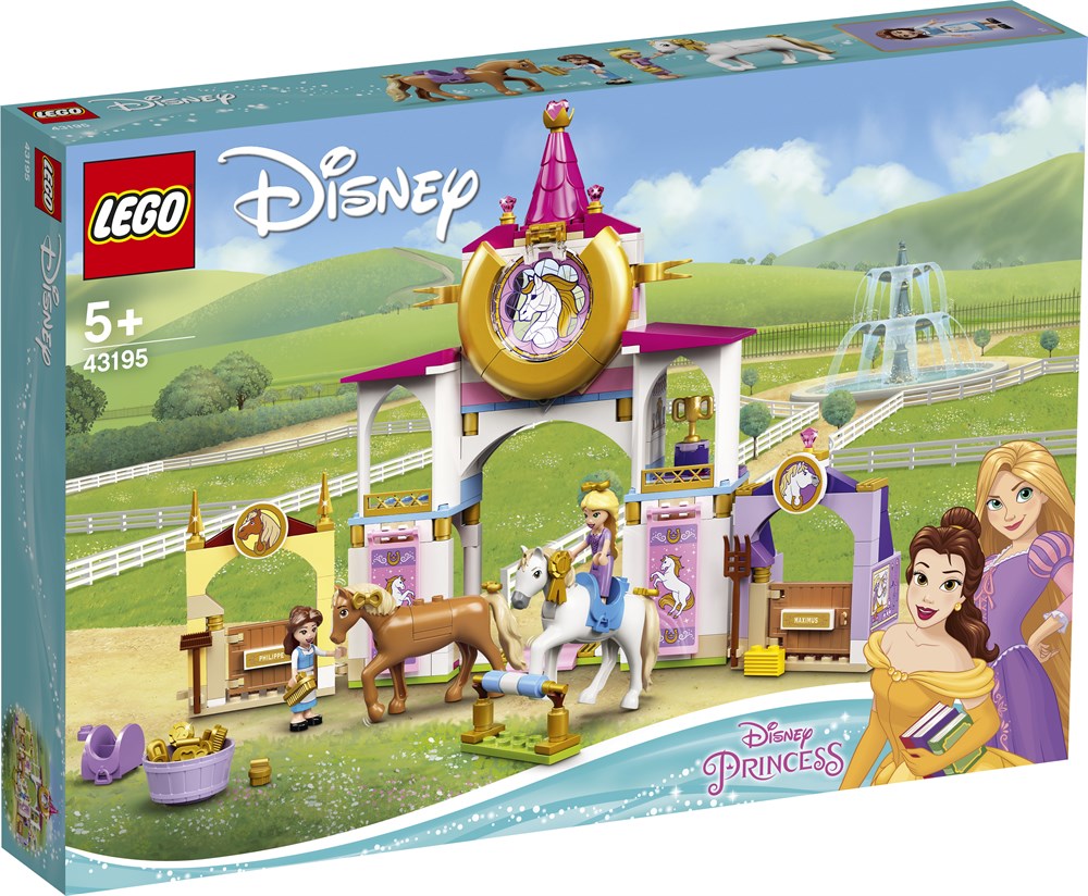 LEGO Disney 43195 Belle og Rapunzels kongelige stalde