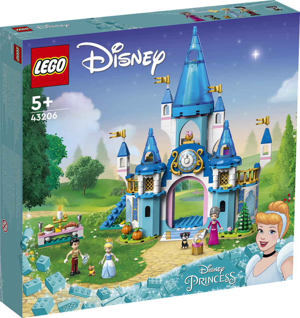 LEGO Disney 43206 Askepot og prinsens slot