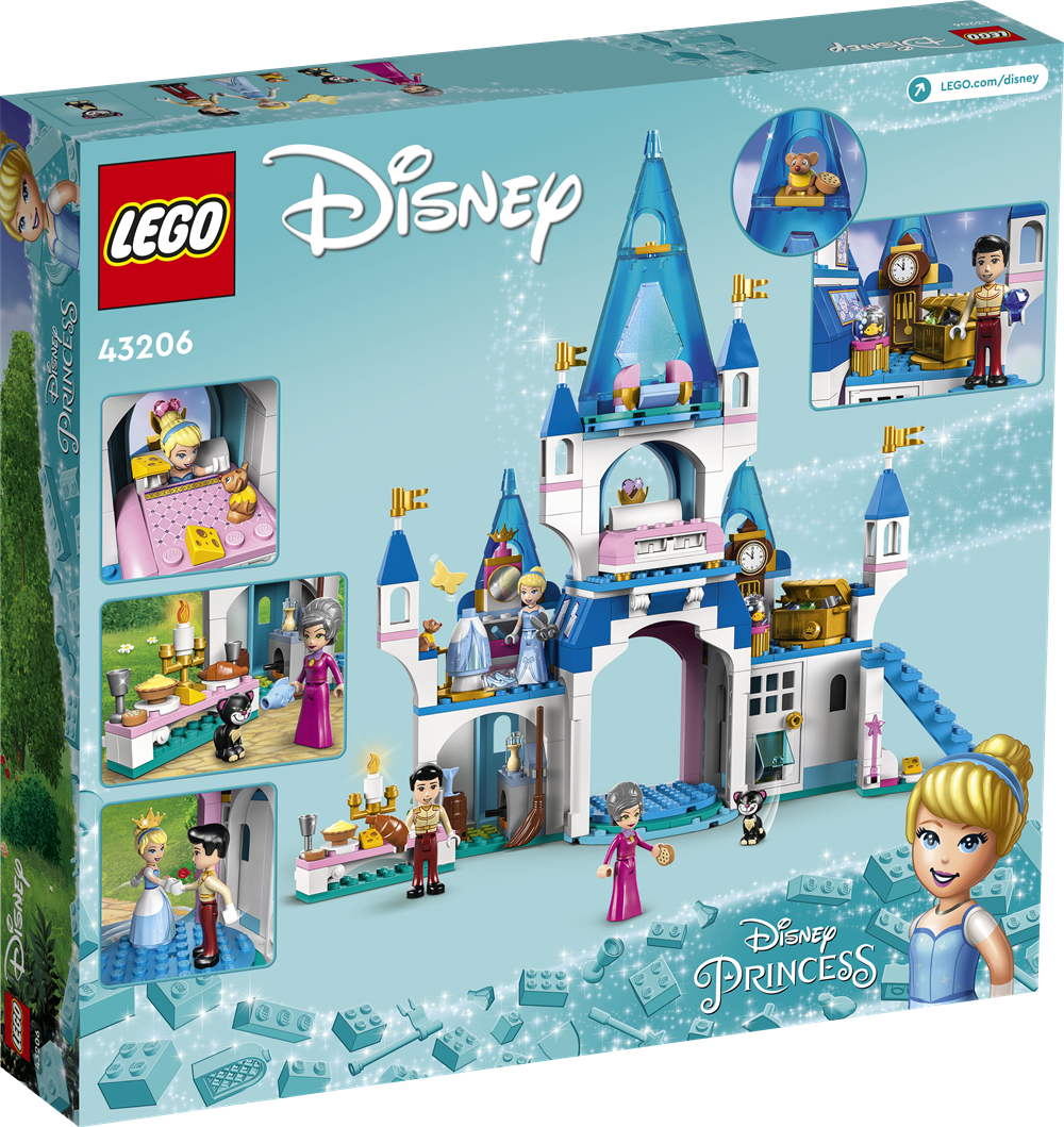 selvbiografi gammel overdrive LEGO Disney 43206 Askepot og prinsens slot