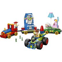 LEGO Disney 43264 Toy Story-fejring: Tog og fjernstyret bil