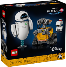 LEGO Disney 43279 Wall-e og Eva