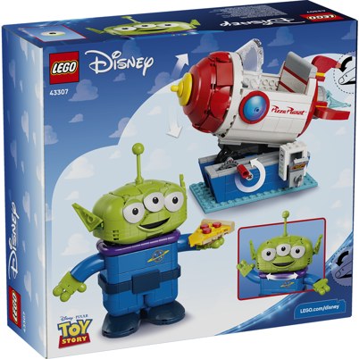 LEGO Disney 43307 Rumvæsen med Pizza Planet-rumraket