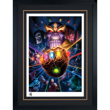 Sideshow - Art Print - Thanos & Infinity Gauntlet