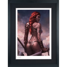 Sideshow - Art Print - Red Sonja Birth Of The She-Devil (Pre-Battle Version)