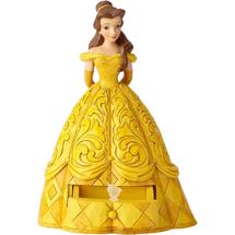 Disney Jim Shore 6000963 <BR> Belle with Chip Charm