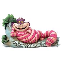 Disney Jim Shore 6001274<BR> Alice in Wonderland <BR> Cheshire Cat on Tree Figur