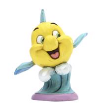 Disney Jim Shore 6005955 <BR> Flounder <BR> "Go Fish"