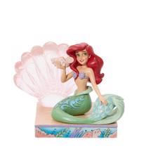 Disney Jim Shore 6011923 <BR> Ariel with Clear Resin Shell "A Tail of Love"
