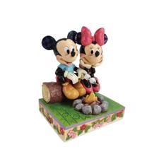 Disney Jim Shore 6011938 <BR> Mickey & Minnie, Campfire 