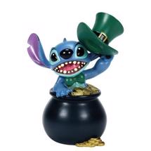 Disney Showcase 6016299 <BR> St. Patrick's Day Stitch Figurine