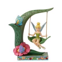 Disney Jim Shore 6016336 Suspended in Springtime Magic (Tinkerbell on Swing Figurine)