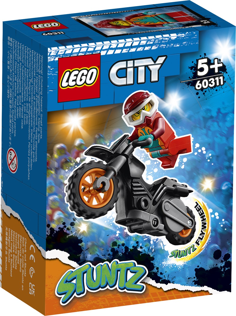 LEGO City 60311 Ild-stuntmotorcykel