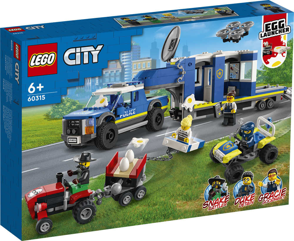 LEGO City 60315 Mobil politikommandocentral