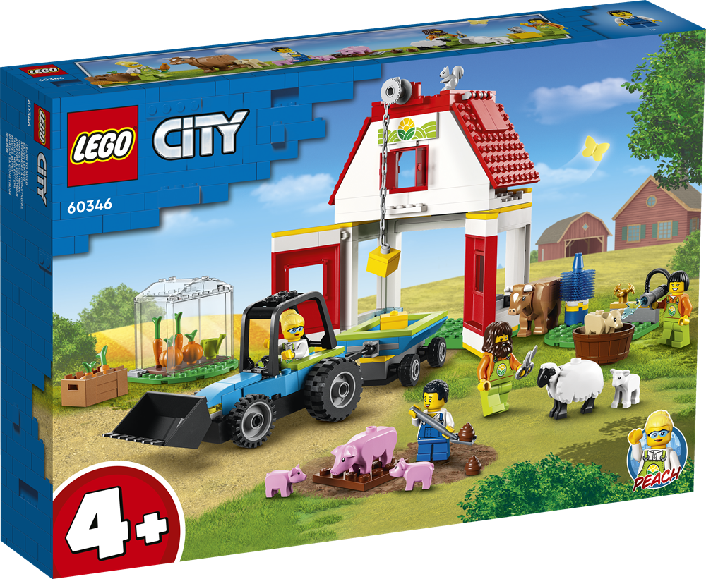 LEGO City 60346 Lade og bondegårdsdyr