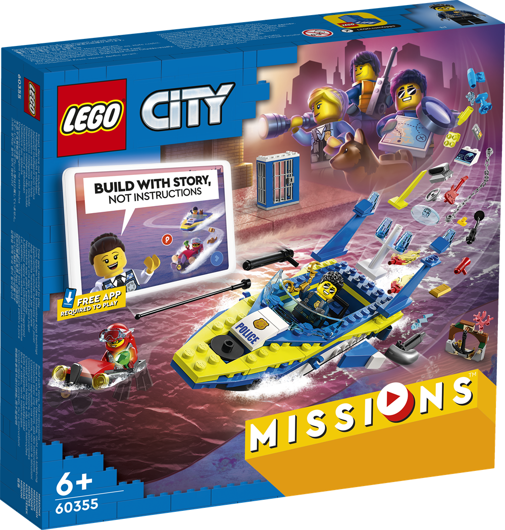 LEGO City 60355 Havpolitiets detektivmissioner