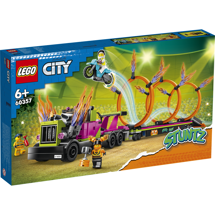 LEGO City 60357 Stunttruck og ildringe-udfordring