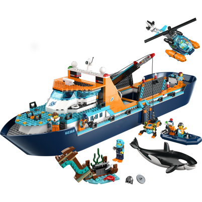 LEGO City 60368 Polarudforskningsskib